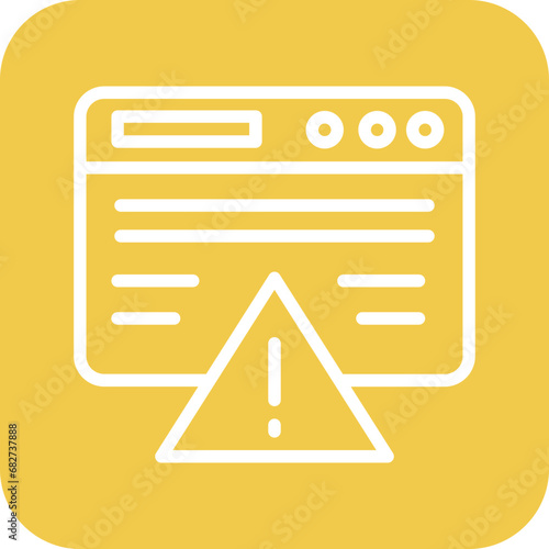 Website Warning Icon