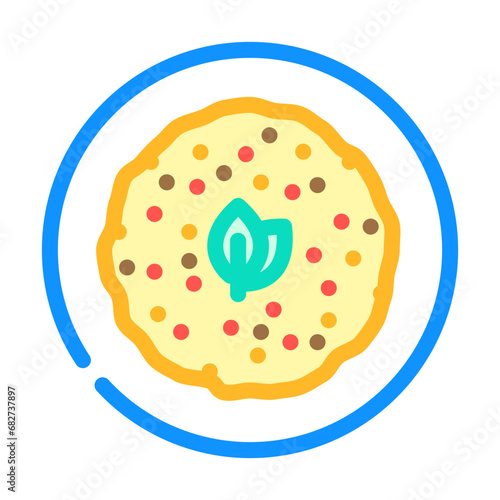 ezogelin soup turkish cuisine color icon vector. ezogelin soup turkish cuisine sign. isolated symbol illustration