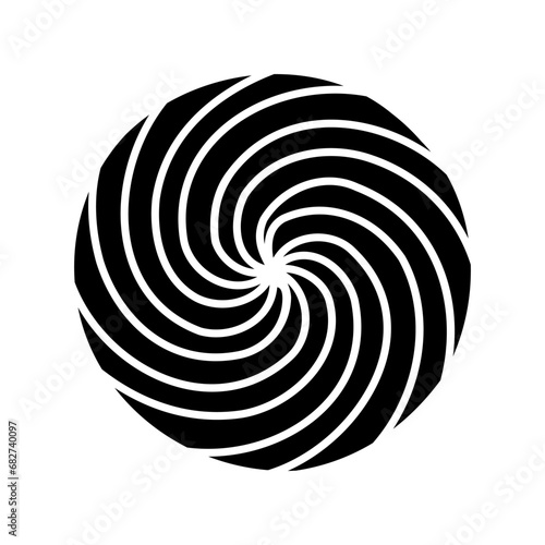 Peppermint Candy icon vector. Sweet illustration sign. Candy symbol. Dessert logo.