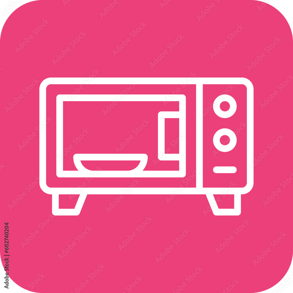 Microwave Oven Icon Microwave Oven Icon