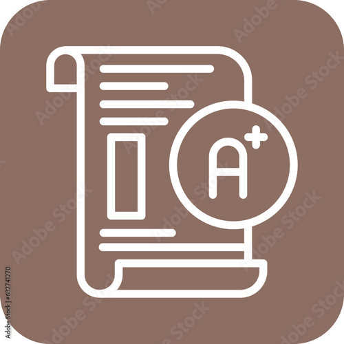 Report Card Icon