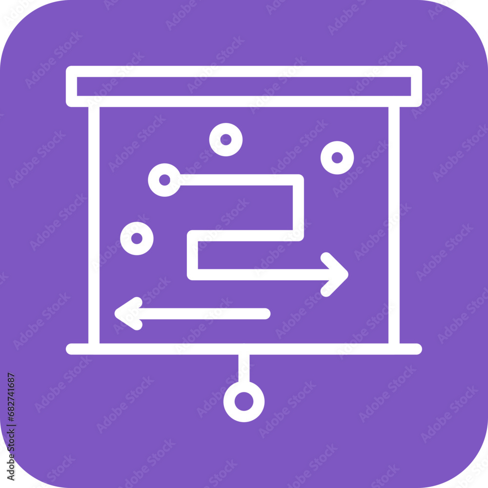 Business Strategy Icon Business Strategy Icon