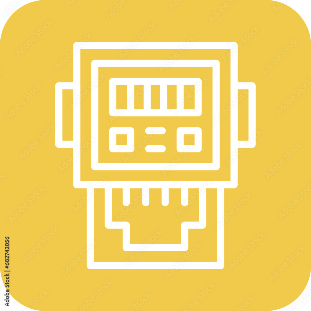 Electric Meter Icon Electric Meter Icon