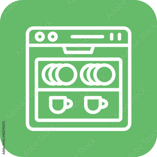 Dishwasher Icon