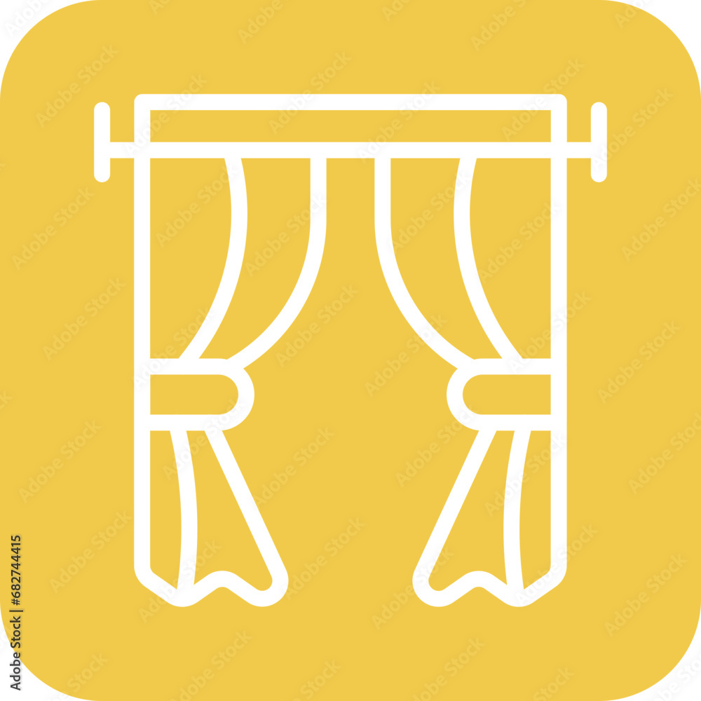 Curtains Icon Curtains Icon