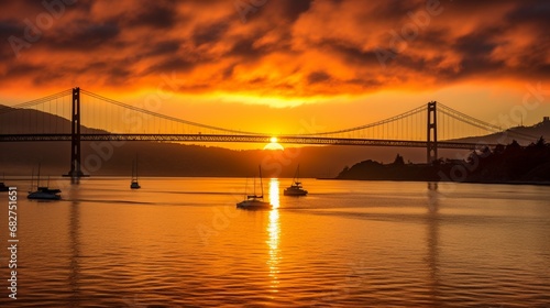 Sunset Casting its Warmth Across the Bay Area © Pretty Panda
