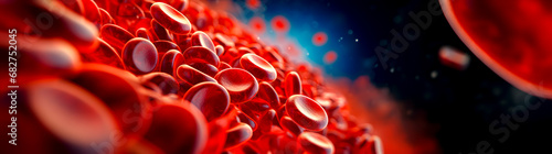 Red blood cells, blood diseases, leukemia, bleeding photo