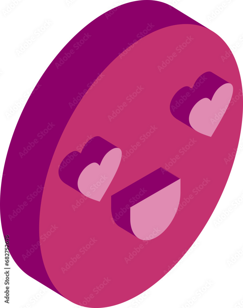 3D emoji sign 3D emoji sign