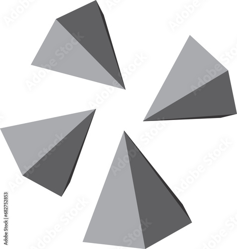 3D pattern clots sign 