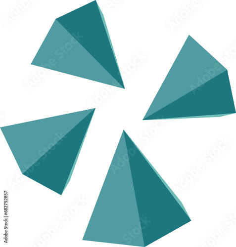 3D pattern clots sign 