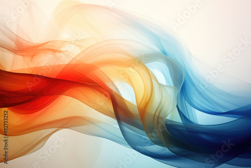 Abstract colorful wave background