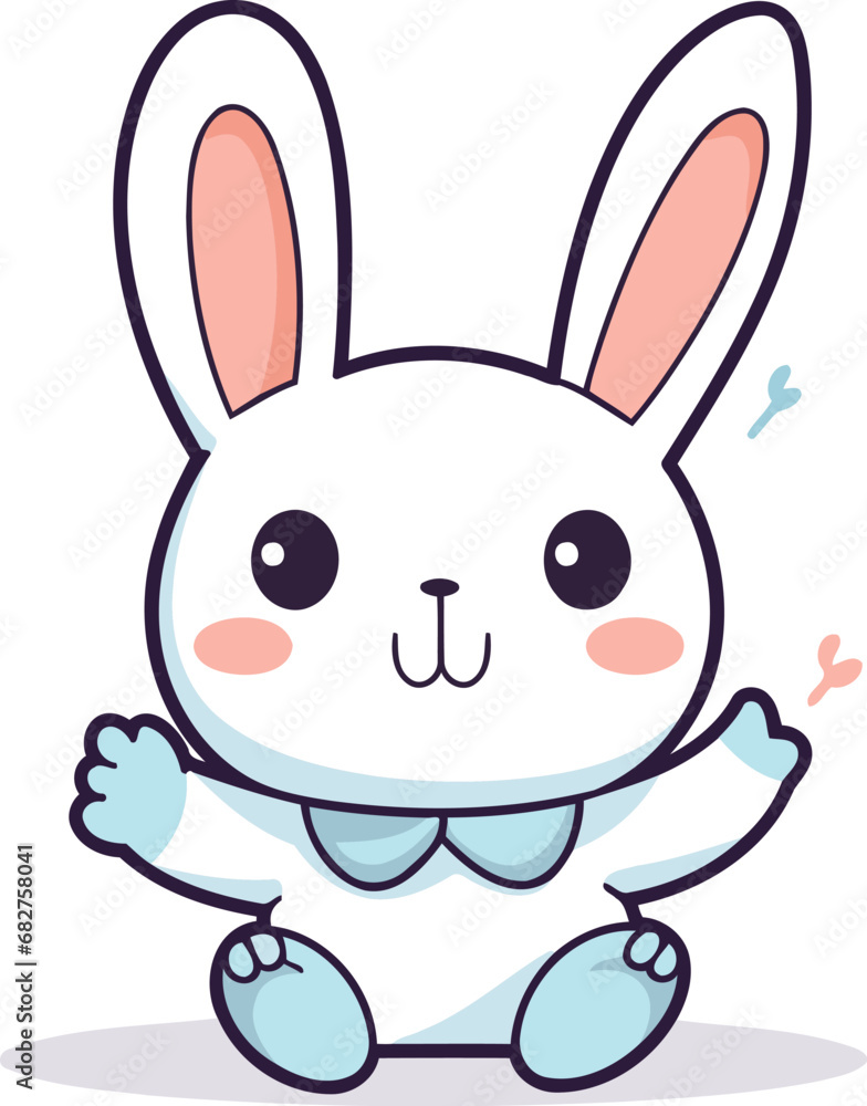Rabbit character design animal cute zoo life nature character concept