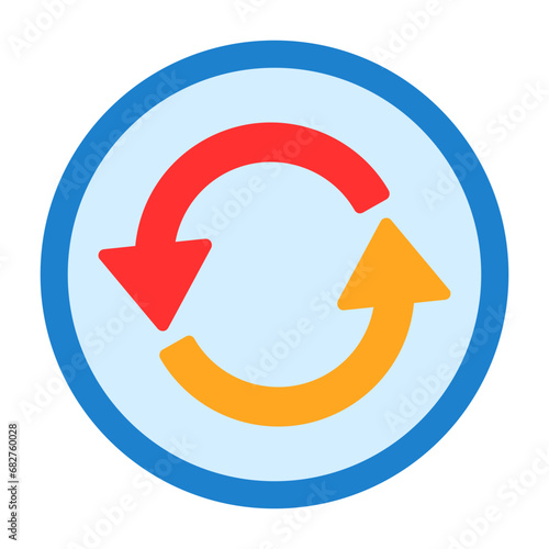 Free Download Refresh Arrow Icon - GFXLoad