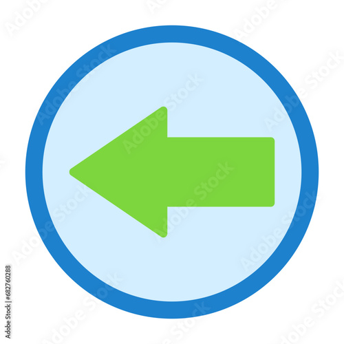 Free Download Left Arrow Icon - GFXLoad