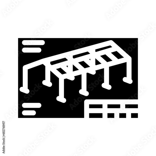 structural drafting architectural drafter glyph icon vector. structural drafting architectural drafter sign. isolated symbol illustration