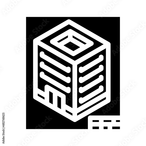 isometric view architectural drafter glyph icon vector. isometric view architectural drafter sign. isolated symbol illustration