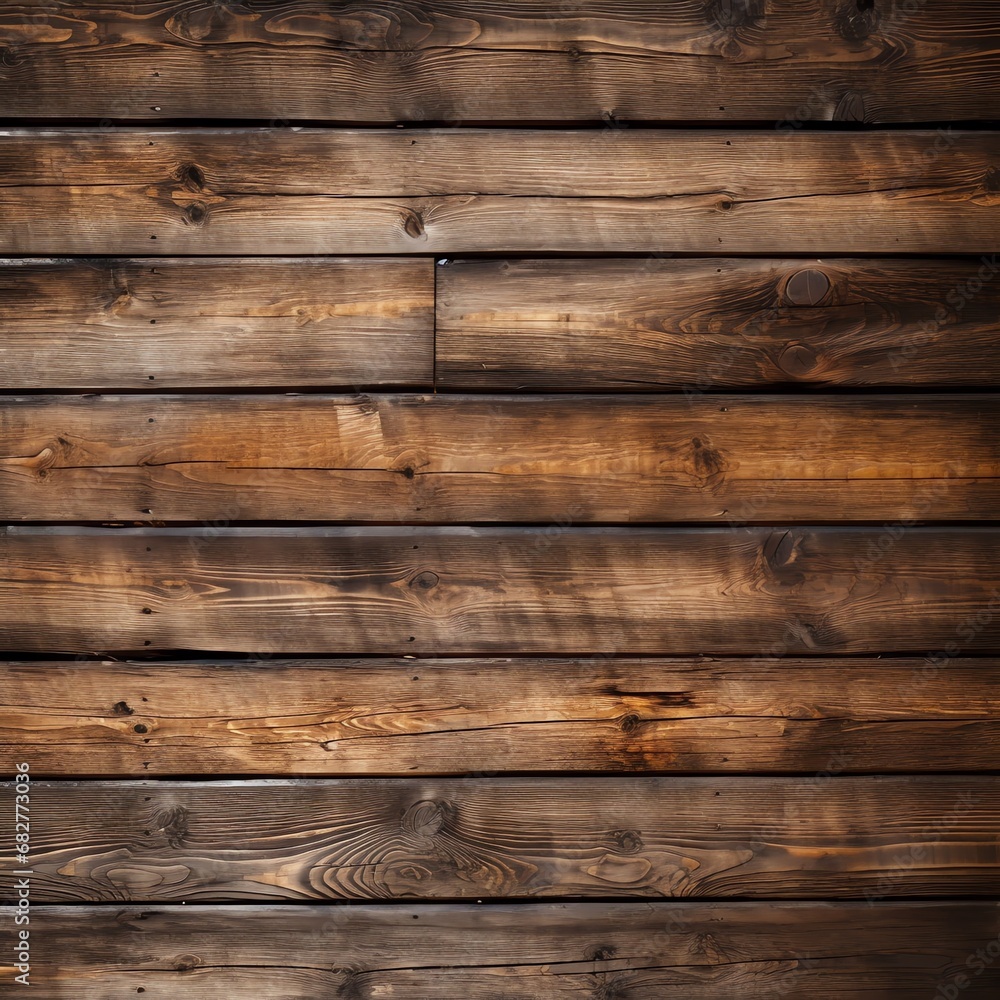 Naklejka premium a wood planks with cracks