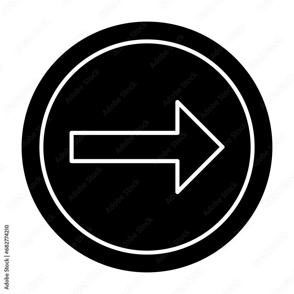 Turn Right Icon Turn Right Icon