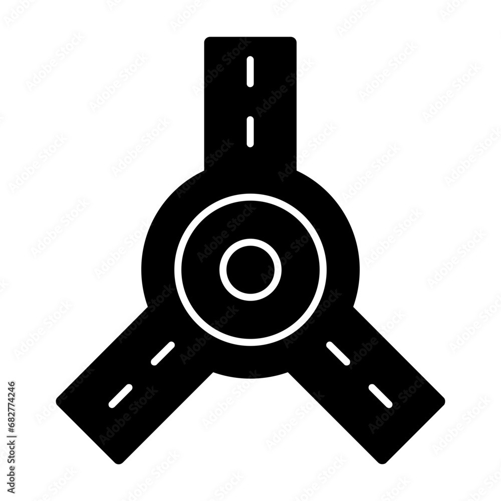 Roundabout Icon Roundabout Icon
