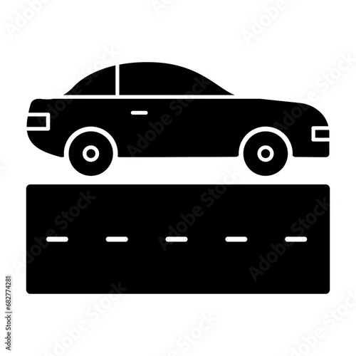 Car Lane Icon