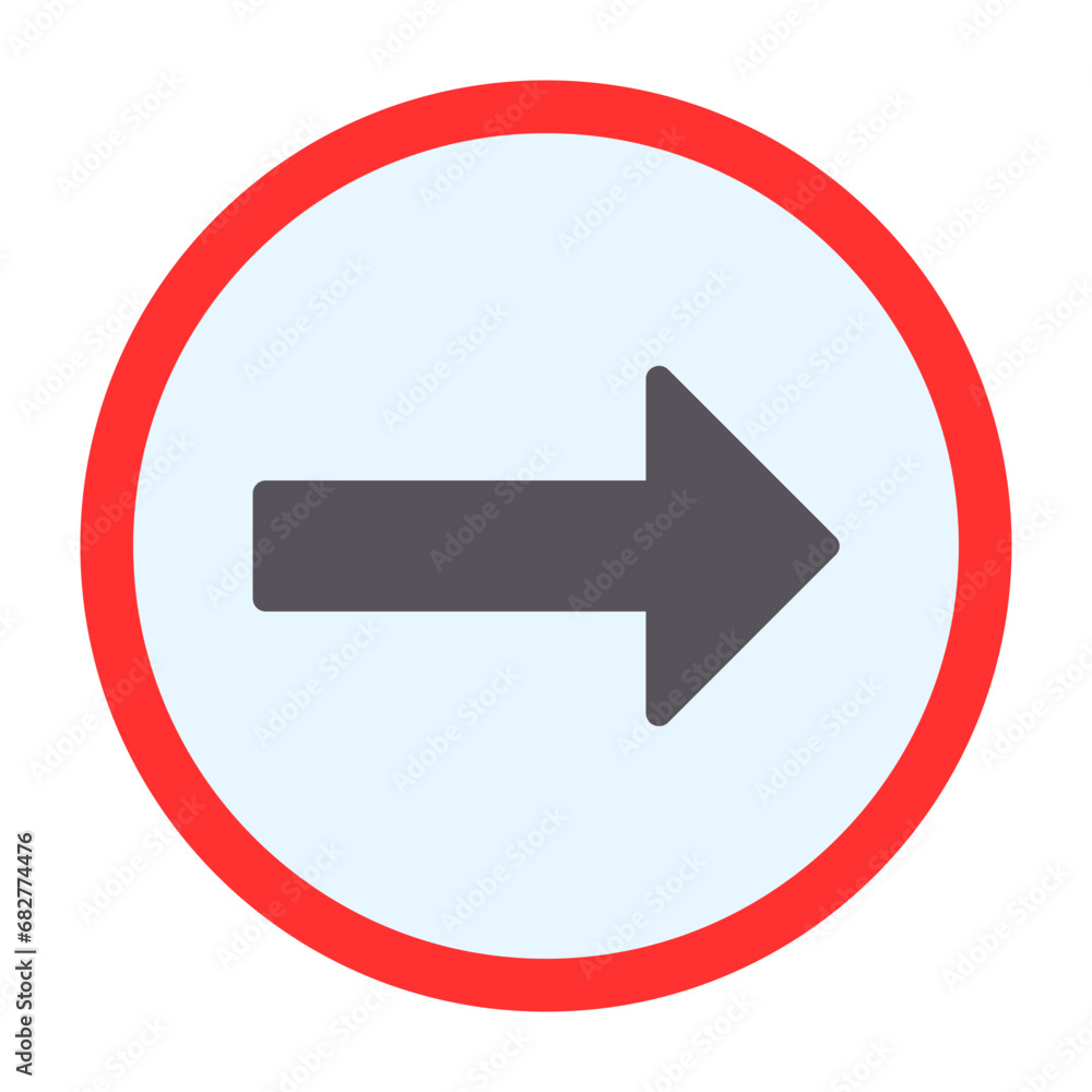 Turn Right Icon Turn Right Icon