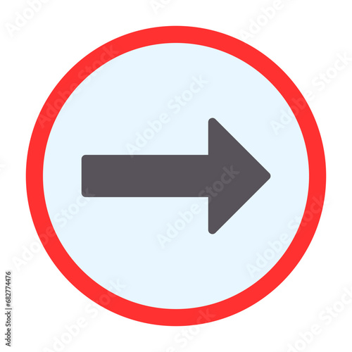 Free Download Turn Right Icon - GFXLoad