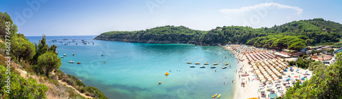 Fetovaia beach in Elba island photo