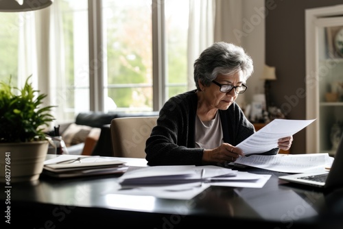 The eldest woman of the house manages finances, deals with paperwork, budgeting and calculating expenses.