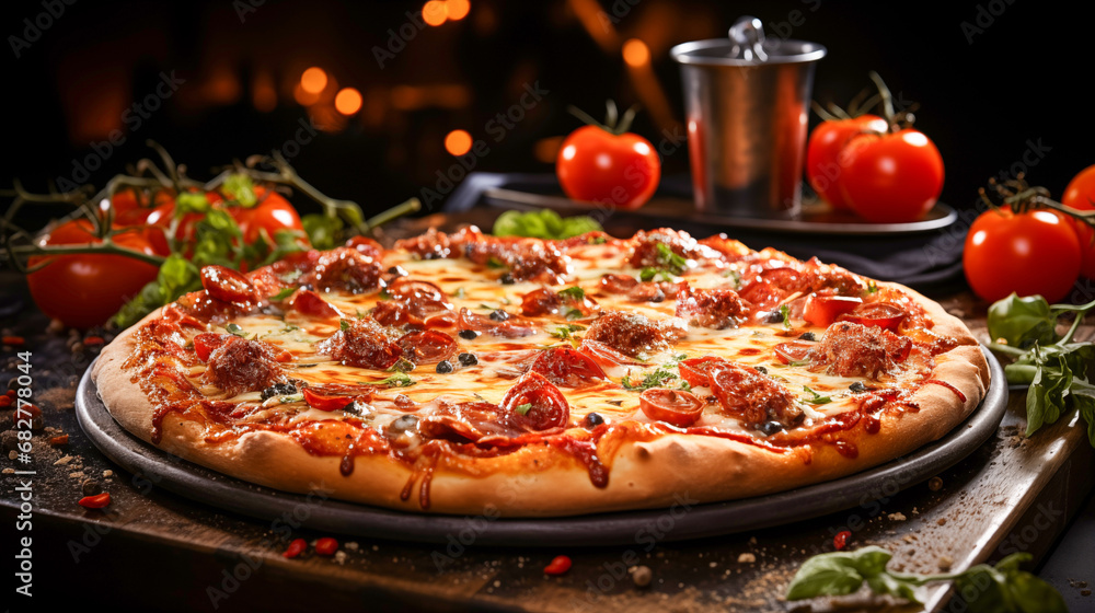 freshly baked pizza freshly baked pizza