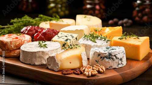 different types of the cheeses