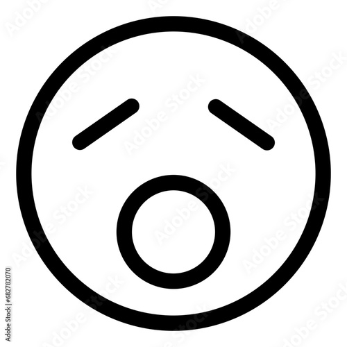 Outline Emoticon Illustration