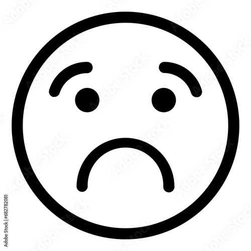 Outline Emoticon Illustration