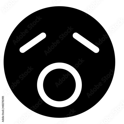 Solid Emoticon Illustration