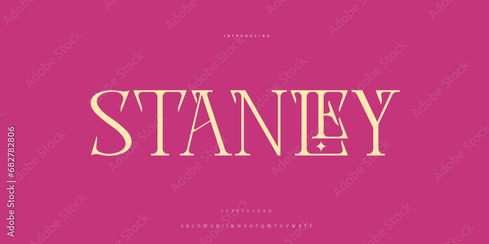 Elegant Font Uppercase Lowercase and Number. Classic Lettering Minimal Fashion Designs. Typography modern Serif fonts regular decorative vintage concept. vector illustration Elegant Font Uppercase Lowercase and Number. Classic Lettering Minimal Fashion Designs. Typography modern Serif fonts regular decorative vintage concept. vector illustration