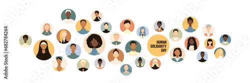 Human Solidarity Day banner.