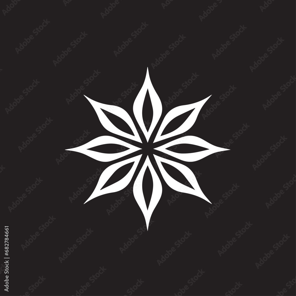 Christmas Star in cartoon, doodle style. Isolated 2d vector illustration in logo, icon style, Eps 10. AI Generative