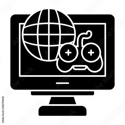 Online Gaming Icon