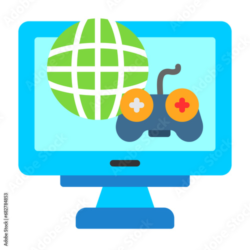 Online Gaming Icon