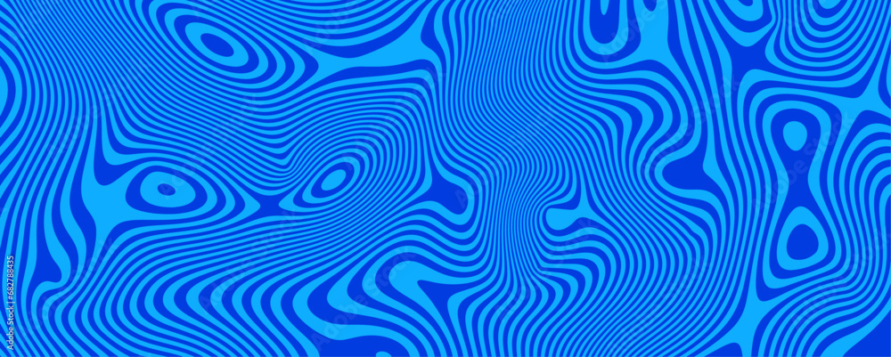 Water top view textured pattern design. Optical interference effect of the illusion of movement. Reflections of sun in surface of ocean, swimming pool or sea.