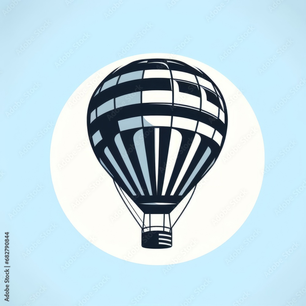 Fototapeta premium hot air balloon vector