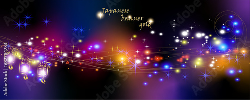 Golden glitter splashes on a bokeh background. Glitter lights grunge background, gold glitter defocused abstract Twinkly Lights Background. Hand drawn vector . Line art style design.