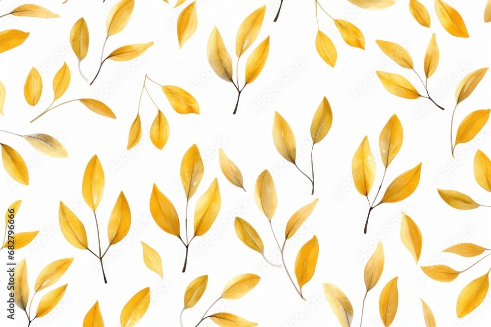 Abstract pattern background with yellow tree leaves Abstract pattern background with yellow tree leaves