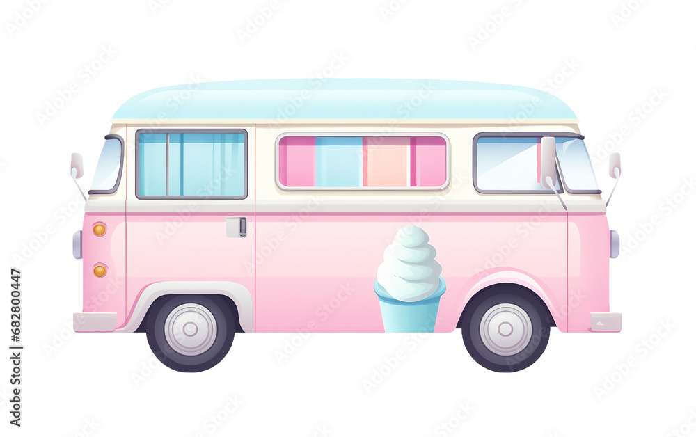 Pastel Dream Scoops On transparent background