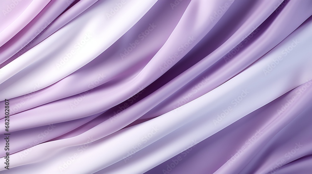 Obraz premium Delicately draped in lilac, the smooth fabric beckons with a whimsical charm, enticing you to embrace its vibrant purple hues and embody the essence of style