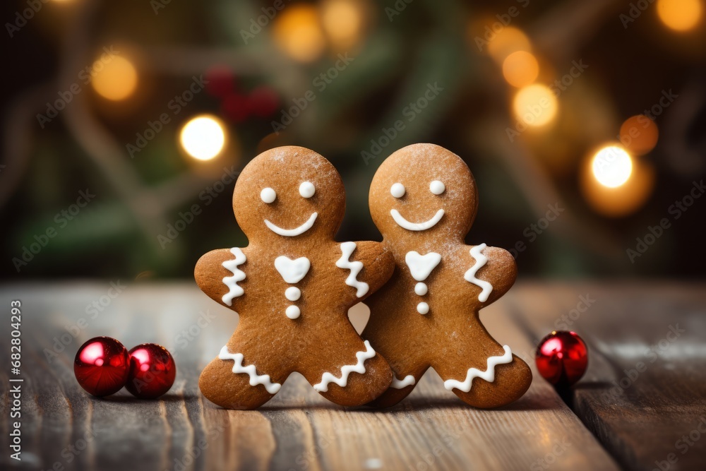 Embodying the Spirit of Friendship and Unity with Hand-Holding Gingerbread Men this Holiday Season