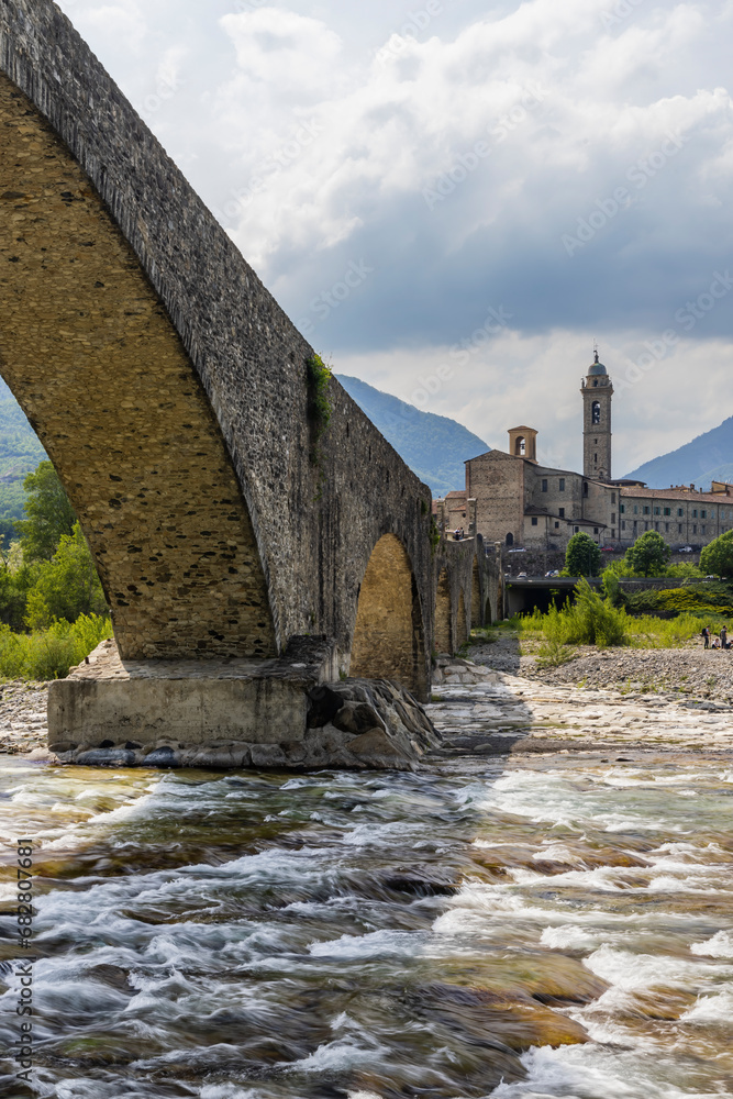 Gobbo Bridge also Devil Bridge or Ponte del Diavolo or Ponte Gobbo in