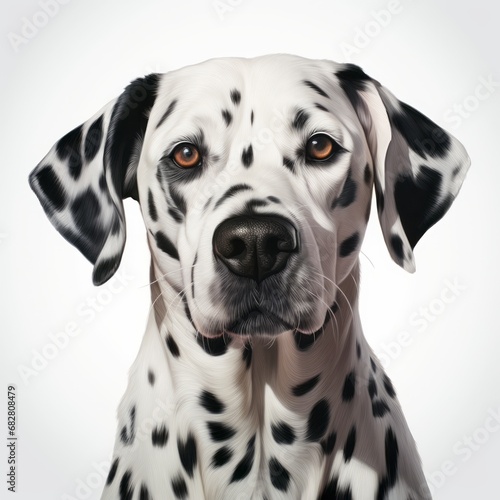 Dalmatian_dog_photorealism_style_on_white_background