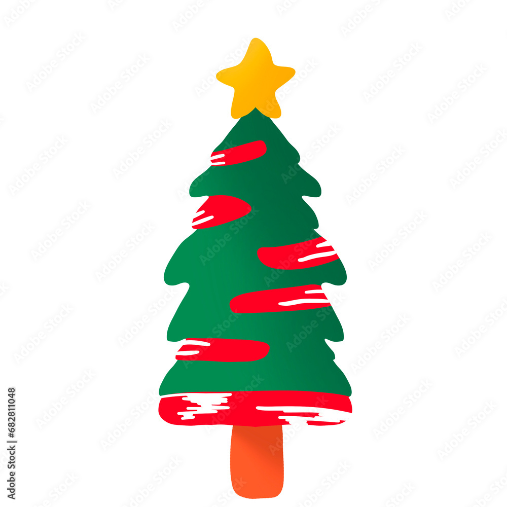 Christmas stickers set Christmas stickers set