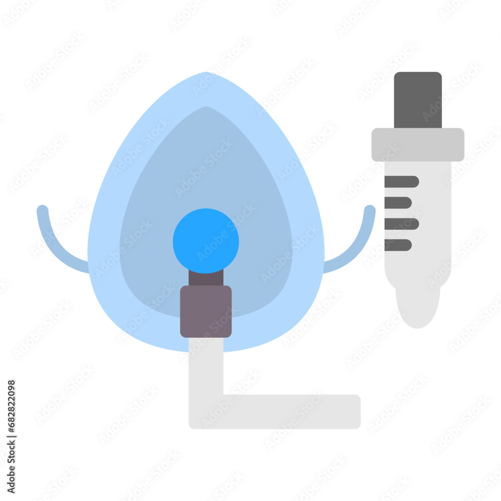 Fotografie Oxygen Mask Icon