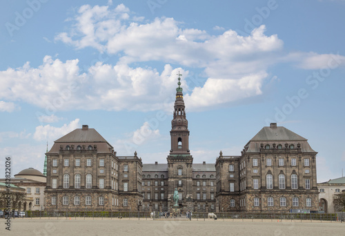 Christiansborg is a castle in Copenhagen, on Slotsholmen the oldest city centre. The castle is today the residence of several of the Danish state's highest institutions — including Folketing  © Gunnar E Nilsen